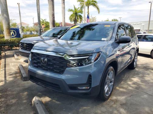 Sonic Gray Pearl 2024 Honda Passport AWD EX-L