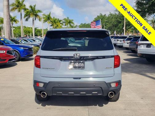 Sonic Gray Pearl 2024 Honda Passport AWD EX-L
