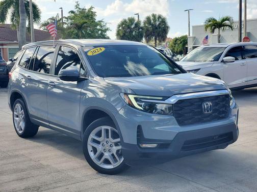 Sonic Gray Pearl 2024 Honda Passport AWD EX-L