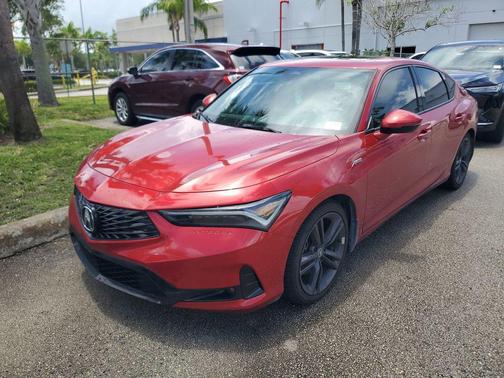 Performance Red Pearl 2024 Acura Integra A-SPEC Technology