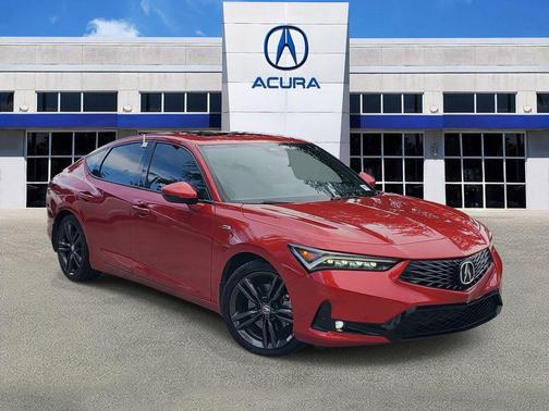 Performance Red Pearl 2024 Acura Integra A-SPEC Technology