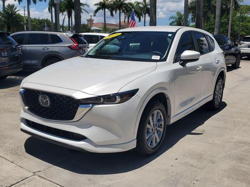 Rhodium White Metallic 2025 Mazda CX-5 2.5 S Select Package