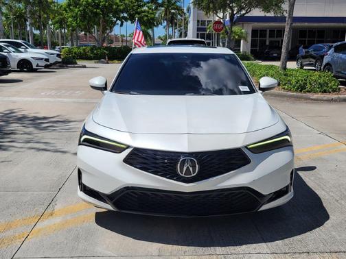 Platinum White 2024 Acura Integra A-SPEC