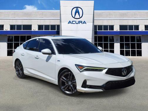 Platinum White 2024 Acura Integra A-SPEC