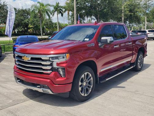Radiant Red Tintcoat 2025 Chevrolet Silverado 1500 High Country