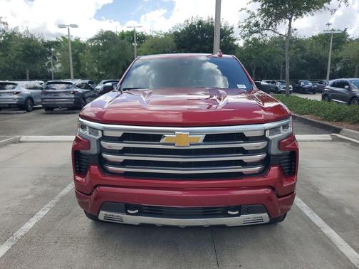 Radiant Red Tintcoat 2025 Chevrolet Silverado 1500 High Country