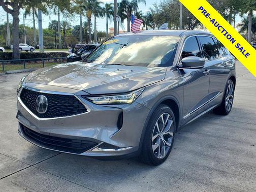 Liquid Carbon Metallic 2024 Acura MDX Technology Package