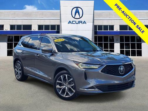 Liquid Carbon Metallic 2024 Acura MDX Technology Package