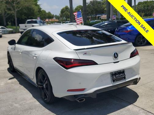 Platinum White Pearl 2026 Acura Integra FWD A-Spec with Technology