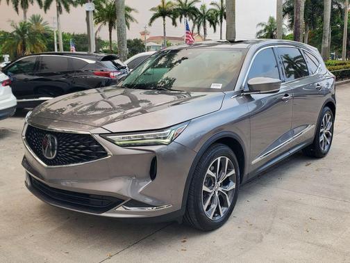 Liquid Carbon Metallic 2023 Acura MDX Technology Package
