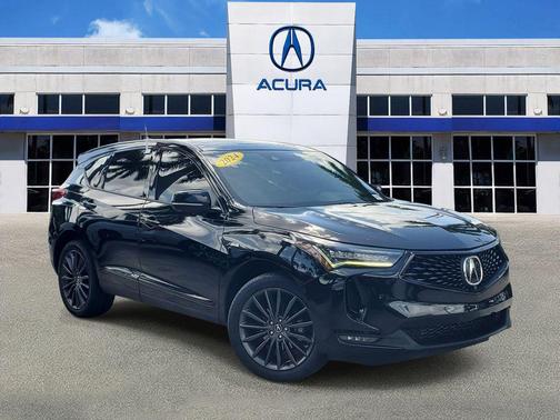 Majestic Black Pearl 2024 Acura RDX A-Spec Advance Package