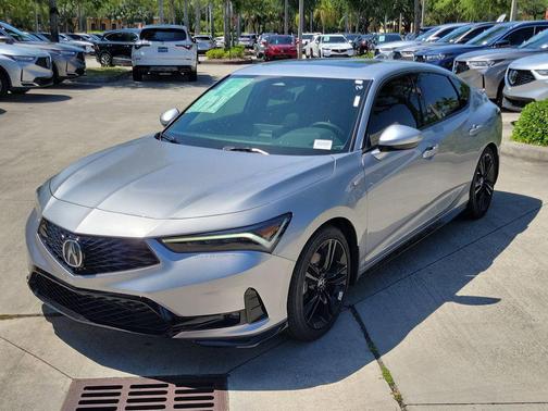 Silver Metallic 2026 Acura Integra FWD A-Spec