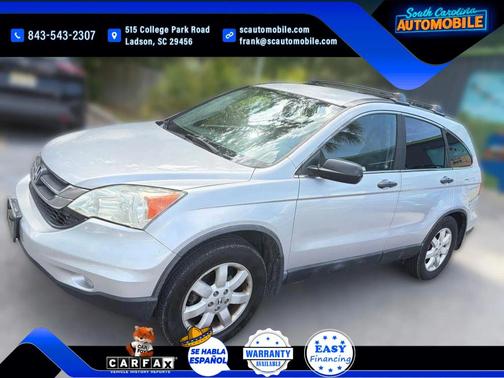 Silver 2011 Honda CR-V SE