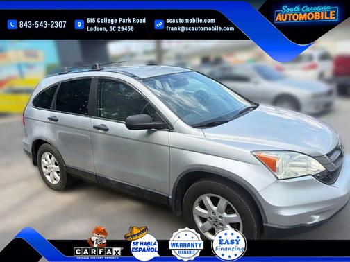 Silver 2011 Honda CR-V SE