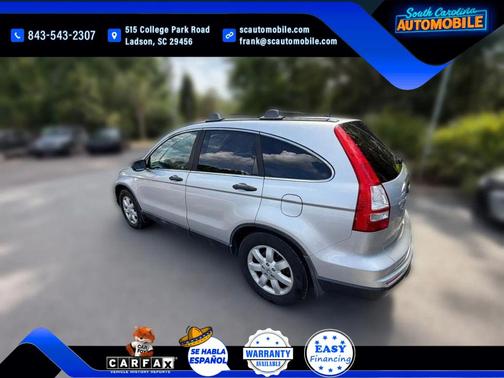 Silver 2011 Honda CR-V SE