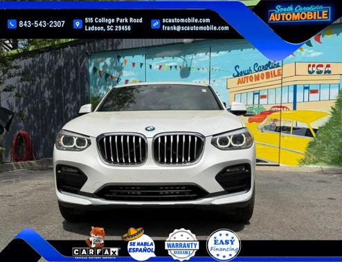 White 2020 BMW X4 xDrive30i