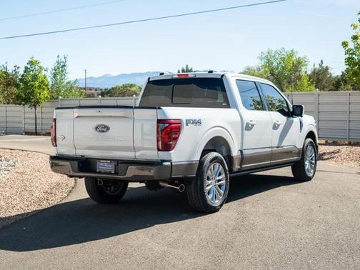 STAR WHITE METALLIC TRICOAT 2025 Ford F-150 KING RANCH