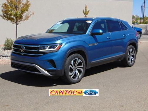 Pacific Blue 2020 Volkswagen Atlas Cross Sport 3.6 V6 SEL PREMIUM SUV