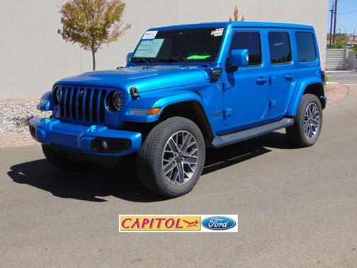 Hydro Blue Pearl 2023 Jeep Wrangler SAHARA