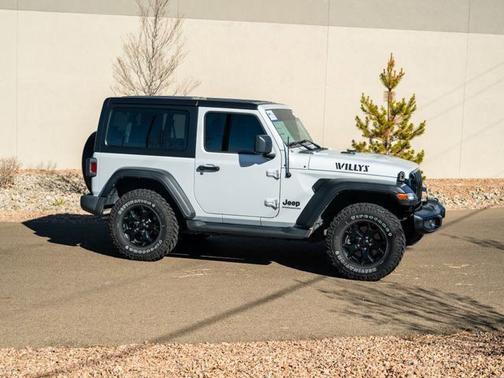 Bright White Clearcoat 2023 Jeep Wrangler SPORT