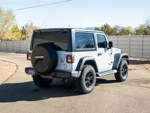 Bright White Clearcoat 2023 Jeep Wrangler SPORT
