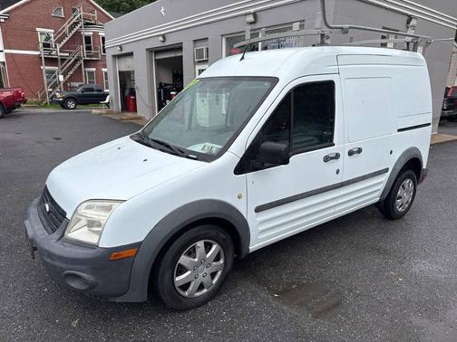 White 2012 Ford Transit Connect XL 4dr Cargo Mini Van w/o Side and Rear Glass