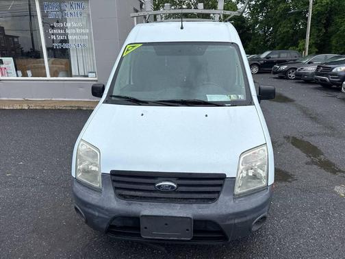 White 2012 Ford Transit Connect XL 4dr Cargo Mini Van w/o Side and Rear Glass