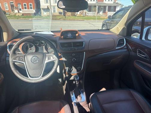 White Pearl Tricoat 2014 Buick Encore Leather