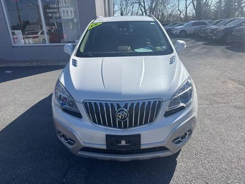 White Pearl Tricoat 2014 Buick Encore Leather