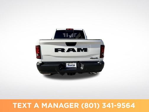 Bright White Clearcoat 2026 RAM 2500 Tradesman Crew Cab 4x4 6'4' Box