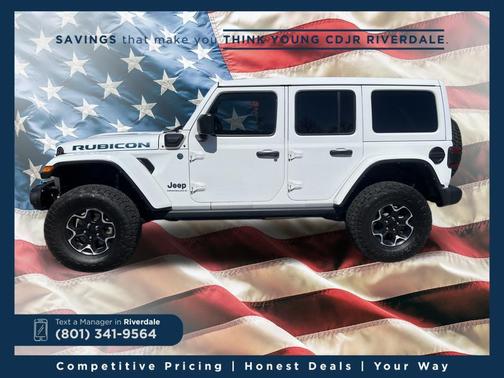 Bright White Clearcoat 2023 Jeep Wrangler 4xe Rubicon 20th Anniversary