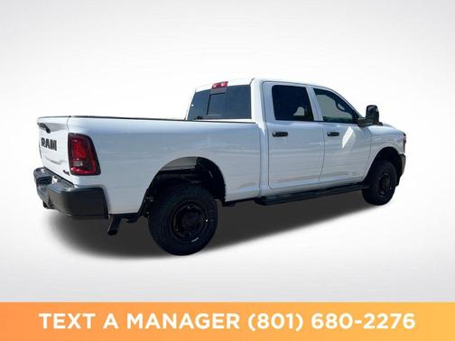 Bright White Clearcoat 2026 RAM 2500 Tradesman Crew Cab 4x4 6'4' Box
