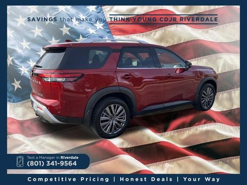 Scarlet Ember Tintcoat 2023 Nissan Pathfinder SL 4WD