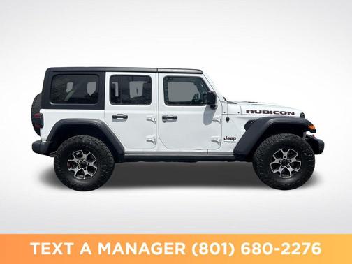 Bright White Clearcoat 2022 Jeep Wrangler Unlimited Rubicon