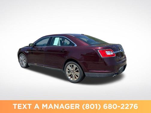 Red 2011 Ford Taurus Limited