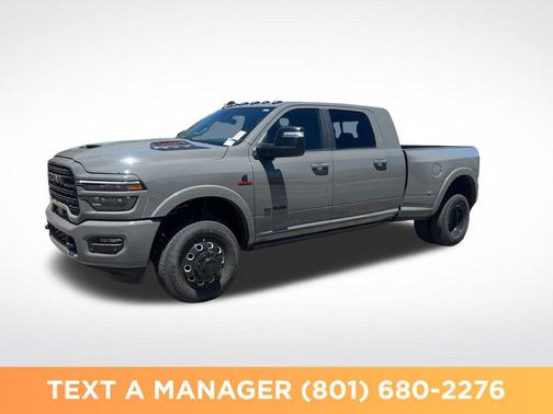 Ceramic Gray Clearcoat 2026 RAM 3500 Limited Mega Cab 4x4 6'4' Box