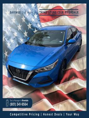 Electric Blue Metallic 2020 Nissan Sentra SV
