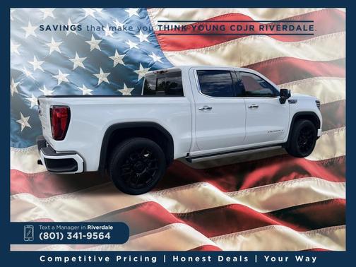Summit White 2024 GMC Sierra 1500 Denali