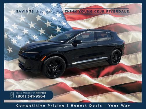 Black 2024 Chevrolet Equinox EV RS