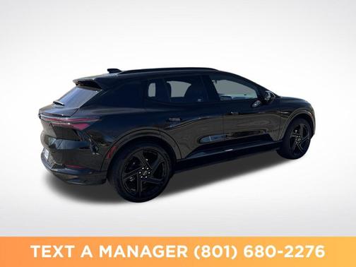 Black 2024 Chevrolet Equinox EV RS