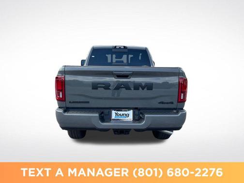 Ceramic Gray Clearcoat 2026 RAM 3500 Laramie Crew Cab 4x4 6'4' Box