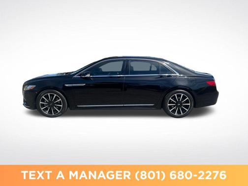 Diamond Black 2017 Lincoln Continental Reserve