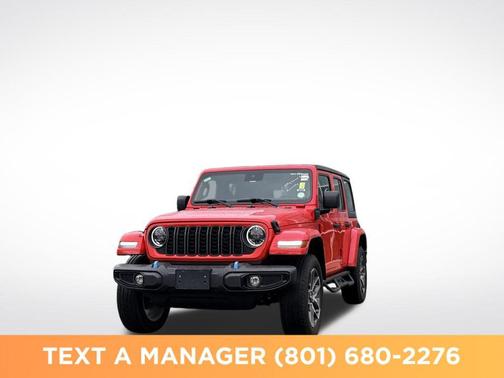 Firecracker Red Clearcoat 2024 Jeep Wrangler 4xe Sport S