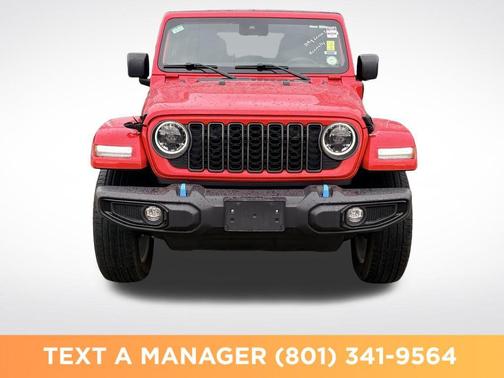 Firecracker Red Clearcoat 2024 Jeep Wrangler 4xe Sport S