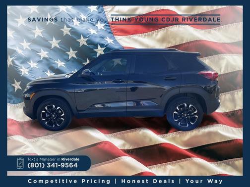 Mosaic Black Metallic 2022 Chevrolet Trailblazer LT