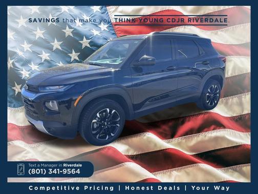 Mosaic Black Metallic 2022 Chevrolet Trailblazer LT