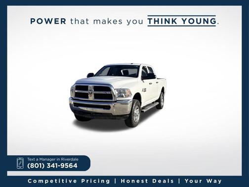 2017 RAM 2500 Tradesman Crew Cab 4x4 6'4' Box