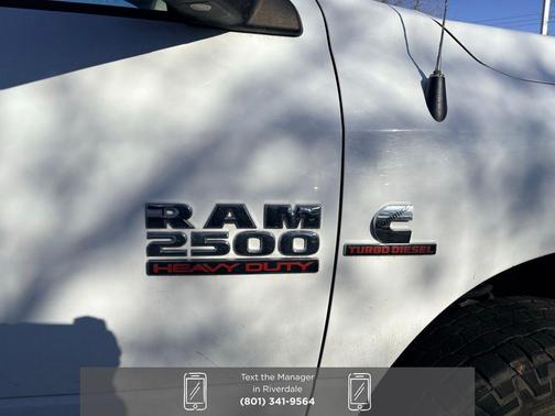 2017 RAM 2500 Tradesman Crew Cab 4x4 6'4' Box