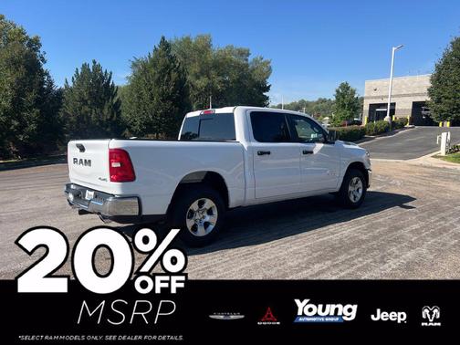 Bright White Clearcoat 2026 RAM 1500 Tradesman