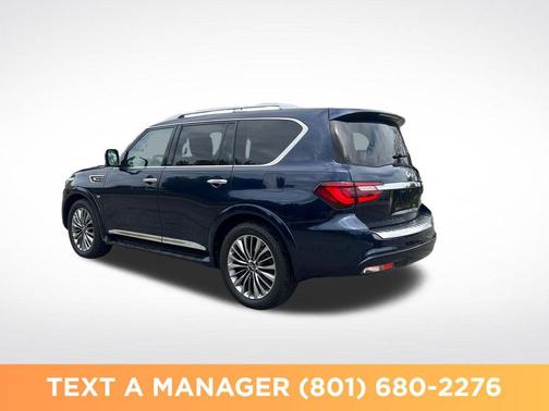 Hermosa Blue 2018 INFINITI QX80 Base